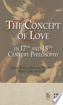 The concept of love in 17th and 18th century philosophy