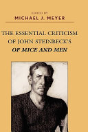 The essential criticism of John Steinbeck's Of mice and men