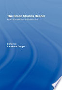 The green studies reader : from romanticism to ecocriticism