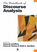 The handbook of discourse analysis