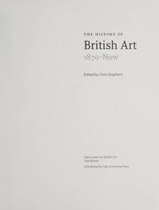 The history of British Art : 1600-1870