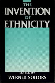 The invention of ethnicity