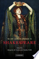 The new Cambridge companion to Shakespeare