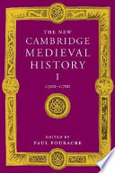 The new Cambridge medieval history : Volume I : c. 500-c. 700