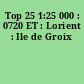 Top 25 1:25 000 : 0720 ET : Lorient : Ile de Groix
