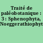 Traité de paléobotanique : 3 : Sphenophyta, Noeggerathiophyta