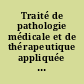 Traité de pathologie médicale et de thérapeutique appliquée : 2 : Appareil respiratoire tome 1