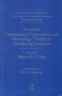 Transnational corporations and technology transfer to developing countries : Volume 18