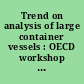 Trend on analysis of large container vessels : OECD workshop on maritime transport