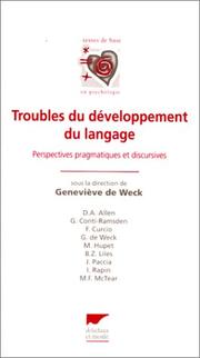 Troubles du développement du langage : perspectives pragmatiques et discursives