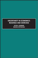 Uncertainty in Economics : readings and exercises