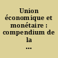 Union économique et monétaire : compendium de la législation communautaire, juin 1999