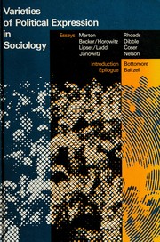 Varieties of political expression in sociology : an american journal of sociology publication