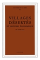 Villages désertés et histoire économique : XIe-XVIIIe siècles