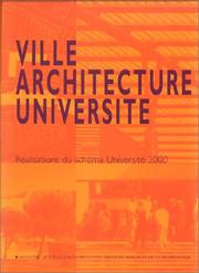 Ville, architecture, université : réalisations du schéma Université 2000