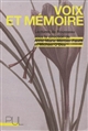 Voix et mémoire : lectures de Rousseau