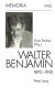 Walter Benjamin 1892-1940