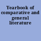 Yearbook of comparative and general literature