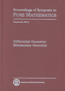 Differential geometry : [Part 3] : Riemannian geometry
