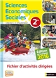 Sciences économiques et sociales : 2de : fichier d'activités dirigées