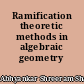 Ramification theoretic methods in algebraic geometry