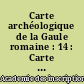 Carte archéologique de la Gaule romaine : 14 : Carte et texte du département de la Haute-Vienne