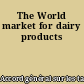 The World market for dairy products