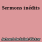 Sermons inédits