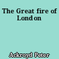 The Great fire of London