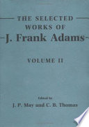 The selected works of J. Frank Adams