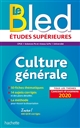 Culture générale : études supérieures : CPGE, Sciences-Po et réseau ScPo, Université