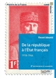 De la république à l'État français : 1918-1944