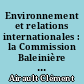 Environnement et relations internationales : la Commission Baleinière Internationale de 1946 à 2006