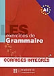 Les exercices de grammaire : niveau A1 [du cadre européen commun de référence]