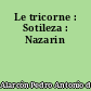 Le tricorne : Sotileza : Nazarin