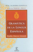 Gramatica de la lengua española