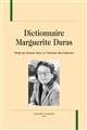 Dictionnaire Marguerite Duras