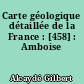 Carte géologique détaillée de la France : [458] : Amboise