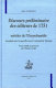 Discours préliminaire des éditeurs de 1751 et articles de l'Encyclopédie : introduits par la querelle avec le Journal de Trévoux