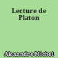 Lecture de Platon
