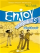 Enjoy english in 5e : palier 1- 2ème année, niveau A1+-A2 du CECR : workbook