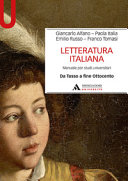 Letteratura italiana : da Tasso a fine Ottocento