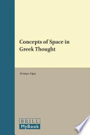 Concepts of space in Greek thought