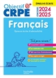 Français : concours 2024 et 2025 : [épreuve écrite d'admissibilité]