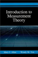 Introduction to measurement theory