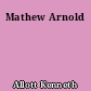 Mathew Arnold