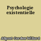 Psychologie existentielle