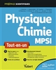 Physique Chimie : MPSI : tout-en-un