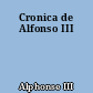 Cronica de Alfonso III