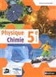 Physique-chimie, 5e, cycle 4 : nouveau programme